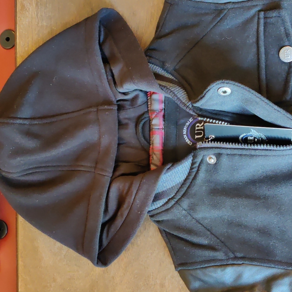 UR kid faux leather jacket
